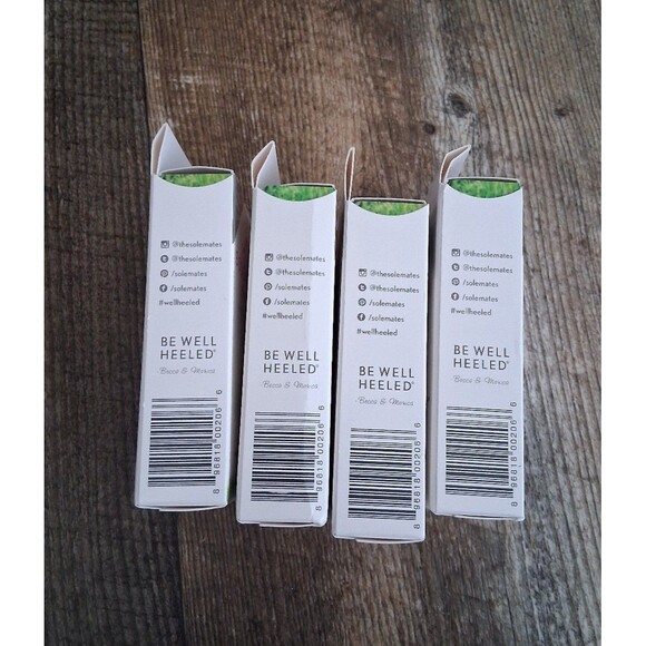 NEW! Bundle of 4 Solemates High Heel Protectors, Clear Narrow - Picture 4 of 7